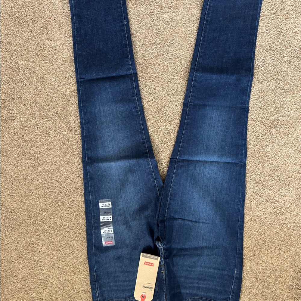 Levi's 711 Indigo Denim Jeans